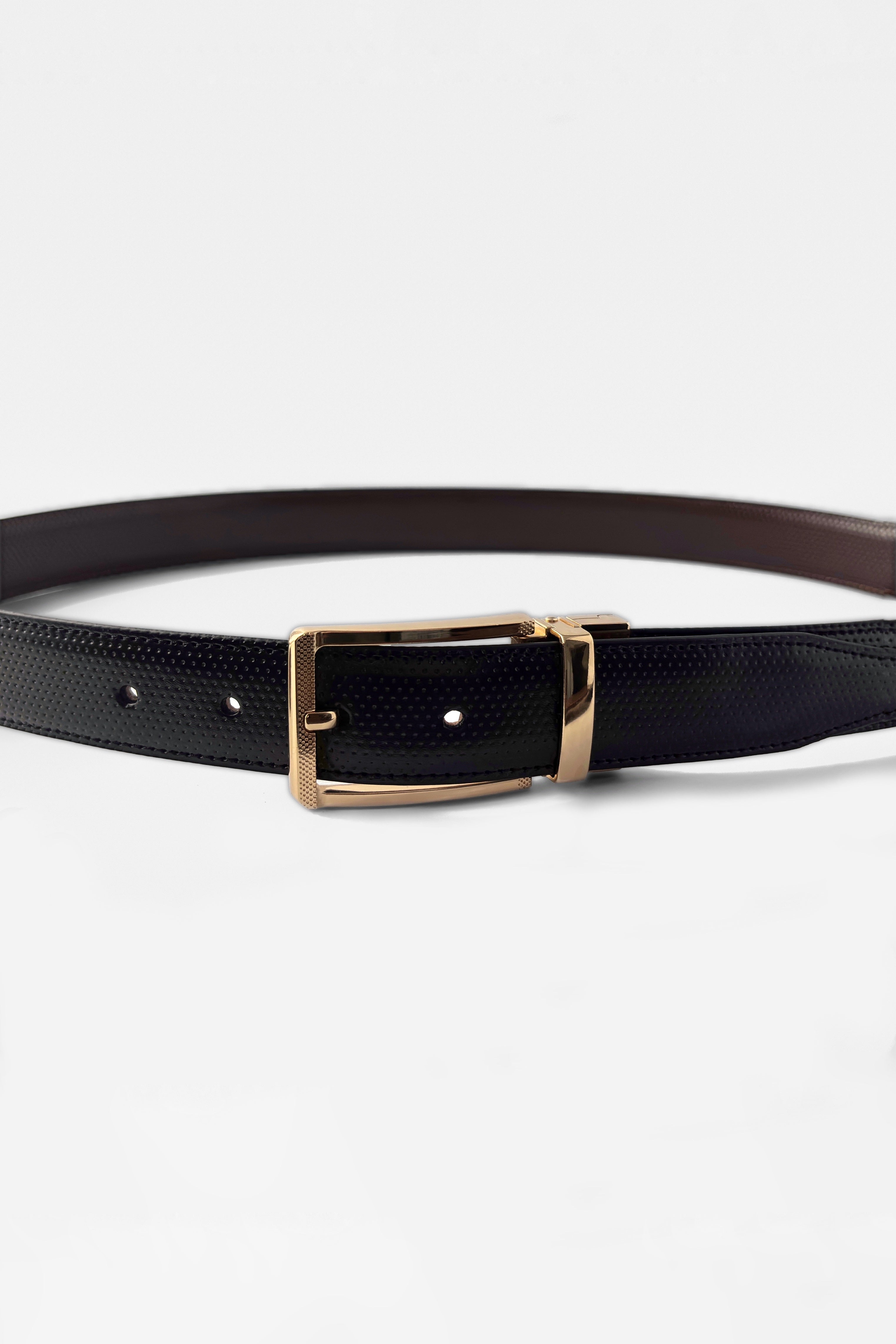 Gold dot Reversible Belt