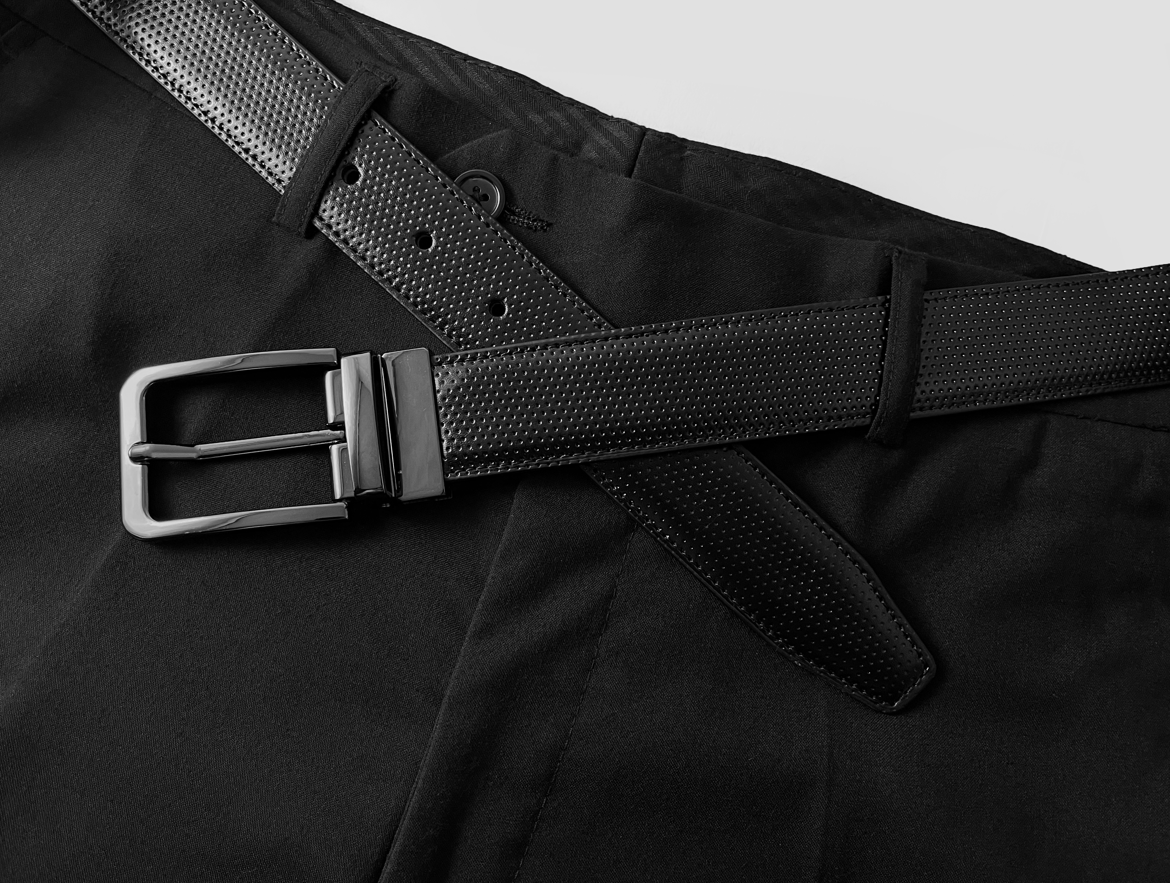 black dot Reversible Belt