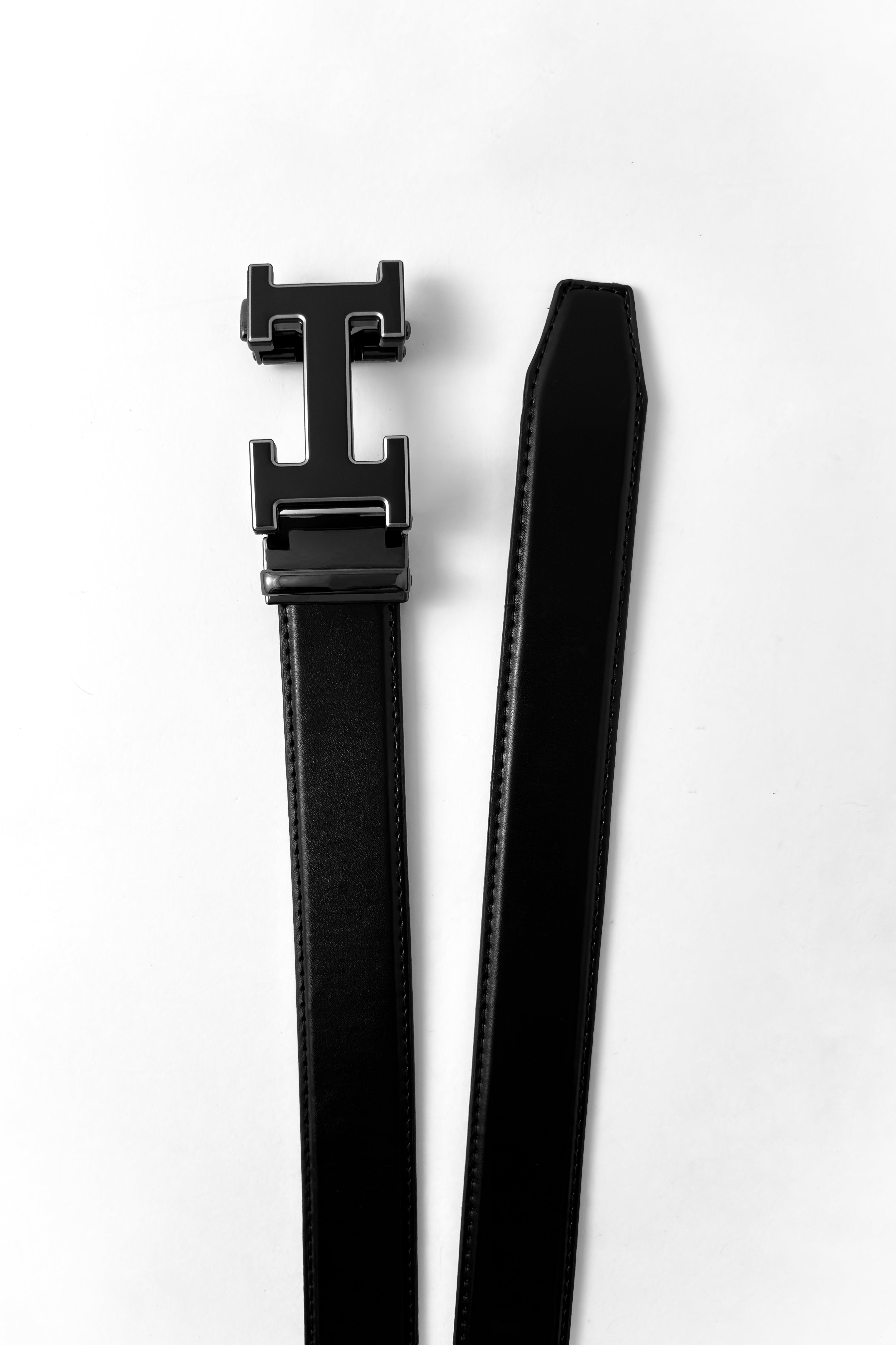 Matte Charcoal Black Auto Lock Belt